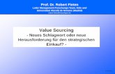 Value Sourcing - SupplyOn · Leiter Management-Forschungs-Team, Köln und ... welch große Einnahmequelle in der ... - Virtual network