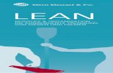 Lean - Stern Stewart & Co. · der Begriff „Lean Management“ wurde – ausgehend von oyota – zum t synonym für effiziente, ar-beitsteilige Fertigungsprozesse in allen industrien.