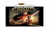 Eine Spielhilfe zu - rpguides.de · Eine RPGuides.de Spielhilfe zu „Knights of the old Republic“ Widersacher: Die Monster stammen überwiegend aus dem bekannten Star Wars Material.
