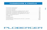 FORMROHRE & PROFILE .74 Werkstoff: S235JR2/EN10025 (ST 37-2 DIN 17100) kaltgefertigt L¤nge: ca