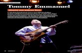 mk jh Emmanuel - Music Store News · nachdem er mit Ikonen wie Les Paul, Chet Atkins, Eric Clapton und vielen anderen gespielt und Lobeshymnen en Masse gesammelt hat, ist Tommy ...