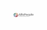 Kurzvorstellung AlfaPeople GmbH - ostwestfalen.ihk.de · Axapta (> 80) Vertriebs-produktivität Marketing- Effektivität Erweiterte CRM-Anwendungen Kunden-betreuung Beziehungen •
