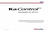 MODBUS RTU -   · PDF fileKaControl – MODBUS RTU 1 Bestimmungsgemäße Verwendung
