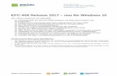 EFC-400 Release 2017 neu für Windows 10 - emitec industrial€¦ · und das Unterverfahren ‘EPRI (Transmission Line Reference Book – 345 kV and above)’ entsprechend der neuen