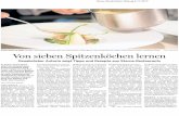 Foto: Hiekmann Von sieben Spitzenköchen lernen · OSNABRÜCK. Sieben Profi-köche hat die 27-jährige Os-nabrücker Food-Autorin und Fotografin Stefanie Hiek-mann für ihr neues