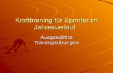 Krafttraining für Sprinter im Jahresverlauf - blv-sport.de · 100 m In wie viele Abschnitte lässt sich die Strecke unterteilen? 1. Start 2. Beschleunigung (Pick up) 3. Sprintschnelligkeit