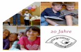 20 Jahre - kindergarten-integrativ.de · Der Integrative Kindergarten Rückersdorf feiert 20. Geburtstag „Sind Sie nicht Gudrun Schick-Miller, die Leiterin vom Integrativen Kindergarten