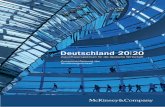 Deutschland 20 20 · Bevölkerungsvorausberechnung), McKinsey 33,4 32,2 31,0 Anzahl Beschäftigte 2006 1,2 Grund-angebot Demo- Nachfrage grafischer Wandel** und Reformen*** 2020