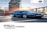 BMW 1er. 3- UND 5-TÜRER. - box.motorline.ccbox.motorline.cc/autowelt/pdf/BMW 1er Preisliste_07-13.pdf · 1 BMW Kundenpreisliste Stand 07/2013 Inhalt BMW 1er Die Preise 2 Räderabhängige