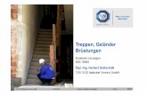 Treppen, Gel¤nder Br¼ .Treppen, Gel¤nder Br¼stungen Konkrete L¶sungen DIN 18065 Dipl.-Ing. Herbert