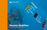 Phoenix MultiPlus - burmeister-elektronik.com · Phoenix MultiPlus Multifunktional Sinus-Wechselrichter mit intelligente Nutzung von Land- und Generatorstrom
