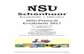 Schönhaar - nsu-schoenhaar.de · NSU Prima-D-Ersatzteile 2017 093 918 009 Dichtring f. Krümmer 5,00 € 1,5x10 DIN 94 Splint 1,5x12 DIN 94 Splint (301 15012 01) 1,5x15 DIN 94 Splint