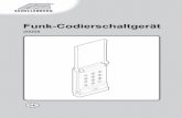 MA A6 Codierer-2013-05 - Alfred Schellenberg GmbH€¦ · Außentorantrieben, 4-Kanal Funk für Garagentorantriebe Serie DRIVE S und P, ... schlüssel- code1: 4- bis 5- stelliger