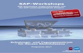 SAP Workshops - icas.de · 17.08.2017 14.12.2017 Allgemein Dauer: 1 Tag ... überhaupt der Einsatz von SAP MM bieten würde und was bei der Einführung berücksichtigt wer-