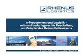 e-Procurement und Logistik – zeit- und bedarfsgerechte ...lastmile-logistik.de/images/stories/pdf/events/Rhenus_eProcurement... · e-Procurement und Logistik – zeit- und bedarfsgerechte