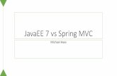 JavaEE 7 vs Spring MVC - .Dependency Injection (Teil 2) â€“IoC Container ... â€¢ApplicationContext