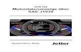 Motordatenanzeige über SAE J1939 - jetter.de€¦ · Motordatenanzeige über SAE J1939 Jetter AG 5 Einleitung und Einführung 1 Einleitung und Einführung Die hier vorliegende Application