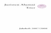 Juristen Alumni Trier .Vorwort Wiederum liegt ein neues Jahresheft des Vereins Juristen Alumni Trier