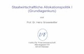 Staatwirtschaftliche Allokationspolitik I (Grundlagenkurs) · Public Finance in Theory and Practice, ... R. A. Musgrave - A. T. Peacock ... Classics in the Theory of Public Finance,