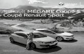 Renault MÉGANE Coupé & Coupé Renault Sport · Renault MÉGANE Coupé & Coupé Renault Sport Preise und Ausstattungen Gültig ab 1. Januar 2016 Ersetzt die Preisliste vom 1. Juli