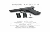 Glock 17 Gen 4 - waffenbraun.dewaffenbraun.de/files/000GLOCK_17Gen_4.pdf · Die globale Standard-Dienstpistole mit Gen. 4 Technologie... Die Firma Glock aus Österreich hat mit der