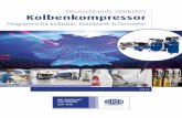 Deutschlands stärkstes Kolbenkompressor - agre.de DFE... · Deutschlands stärkstes Kolbenkompressor Programm für Industrie, Handwerk & Gewerbe  2014