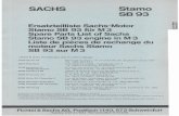 Fichtel Sachs Stamo SB93 - wp.frank-motorgeraete.de ...wp.frank-motorgeraete.de.gartentechnik.com/.../03/sachsstamosb93.pdf · SACHS Stamo SB 93 Ersatzteilliste Sachs-Motor Stamo