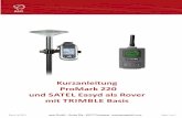 Kurzanleitung ProMark 220 und SATEL Easyd als Rover mit ... PM220-Satel.pdf · Stand: Juli 2013 ppm GmbH - Grube 39a - 82377 Penzberg - Seite 1 von 7 Kurzanleitung ProMark 220 und