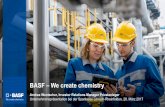 BASF –We create chemistry - sdk.org … · FY 2016 vs. FY 2015 ... Omega-3-Fettsäuren Enzyme Batteriematerialien ... Ca. 850 neue Patente im Jahr 2016