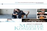 KMONZERTE EISTER 2017/2018 - konzertgesellschaft.com · F. Liszt Paganini-Etüde C. Debussy 3 Préludes S. Rachmaninov 3 Préludes Dazu noch Überraschungen von N. Paganini, A. Diabelli,