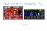 R2T2 - Der DARC-Fernsteuer-TRXa09.info/DK2GO.pdf · SDR - Software-Defined Receiver Prinzip Empfänger: Selektion, Demodulation und Signalaufbereitung durch Software FFT (Fast Fourier