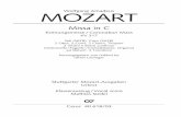 MOZART - carusmedia.com · Die Bezeichnung „Krönungsmesse“, unter der die Missa in C KV 317 von W. A. Mozart allgemein bekannt ist, ist zwar historisch irreführend (Mozart ...