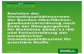 Revision der Umweltqualitätsnormen der Bundes ... · Therefore, revision, adoption and implementation of the EQS for the substances on the ... In this context, the Federal Environmental