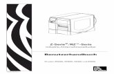 Z-Serie / RZ-Serie Benutzerhandbuch - zebra.com · 79695L-033 Rev. A Z-Serie®/RZ™-Serie Industrie-/Unternehmensdrucker Benutzerhandbuch Drucker ZM400, ZM600, RZ400 und RZ600