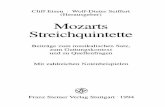 Ein Quintett im Diskurs mit dem Streichquartett. Mozarts ... · Hartmut Schick Ein Quintett im Diskurs mit dem Streichquartett. Mozarts Streichquintett C-Dur KV 515 Hätte Mozart