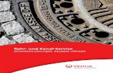 Rohr- und Kanal-Service - Veolia Umweltservice · Die Onyx Rohr- und Kanal-Service GmbH & Co. KG ist mit über 30-jähriger Erfahrung der kompetente Partner für Privatkunden, Kommunen