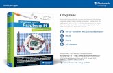 Raspberry Pi – Das umfassende Handbuch - elektronX · Leseprobe Dieses Buch beschreibt alle Facetten des Raspberry Pi. In dieser Leseprobe erklärt Ihnen Christoph Scherbeck, wie