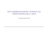 Vom objektorientierten Entwurf zur Implementierung in Java · aus “docs.oracle.com/javase/tutorial/collections/implementations ...