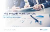 IMS Health Marktbericht - bvdva.de · - Kommentierte Grafiken - IMS Health Marktbericht . Entwicklung des deutschen Pharmamarktes . im Juni 2016
