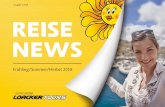 Ausgabe 1/2018 REISE NEWS - loackertours.at · Lago Maggiore mit Kamelienfest in Locarno Sa. 24. - Mo. 26. März 2018 (Karwoche) Wie jedes Frühjahr präsentieren sich die Orte am