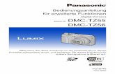 Digital-Kamera DMC-TZ55 - cdn. Bedienungsanleitung f¼r erweiterte Funktionen Digital-Kamera Model