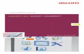 INCLUDING SAFETY INSTRUCTIONS - phone … · [quick reference guide de] ascom i62 vowifi handset including safety instructions
