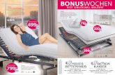 BONUSWoCHen - neuesbettenhaus.de · Jetzt sensationell reduziert BONUSWoCHen 22 95 Bonus-Preis 32 .95 Kombidecke als Kombibett mit zwei auseinanderknöpfbaren Decken. Die leichtere