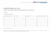PRÜFBUCH - schrack.at ·  ZENTRALE SCHRACK TECHNIK GMBH Seybelgasse 13, 1230 Wien TEL +43(0)1/866 85-5900 FAX +43(0)1/866 85-98804 E-MAIL info@schrack…