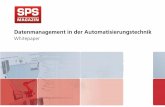 Whitepaper - versiondog.de · Das Whitepaper beinhaltet Beiträge zum Thema Daten-management in der Automatisierungstechnik. ... Kam es bereits zu Qualitätsverlusten im Pro-dukt?
