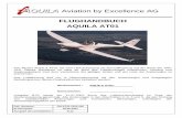 Aviation by Excellence AG - AQUILA Aviation GmbHaquila- .Aviation by Excellence AG FLUGHANDBUCH AQUILA