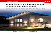 Einkaufsberater Smart Home - gfu.de€¦ · Pocket-Guide Smart Home 2 Inhalt Warum vernetzen? Seite 3 Ein beruhigendes Gefühl, wenn alles unter Kontrolle ist. Voraussetzungen Seite