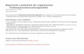 Bayerische Landesliste der zugelassenen ... · TWL-09-004 SWM Services GmbH Emmy-Noether-Str. 2 80992 München 089-23613460/62 ja ja ja nein D-PL-14315-01-00 . Kenn Nr. ...