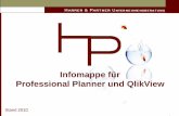Infomappe f¼r Professional Planner und QlikView .QlikView ist das f¼hrende â€‍In -Memoryâ€œ-Analysetool