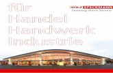 Leistung durch Service Handel Handwerk Industrie · • Internet  • E-Mail @info holz-speckmann.com. Holz-Speckmann GmbH & Co KG Weststraße 15 · 33790 Halle/Westf.